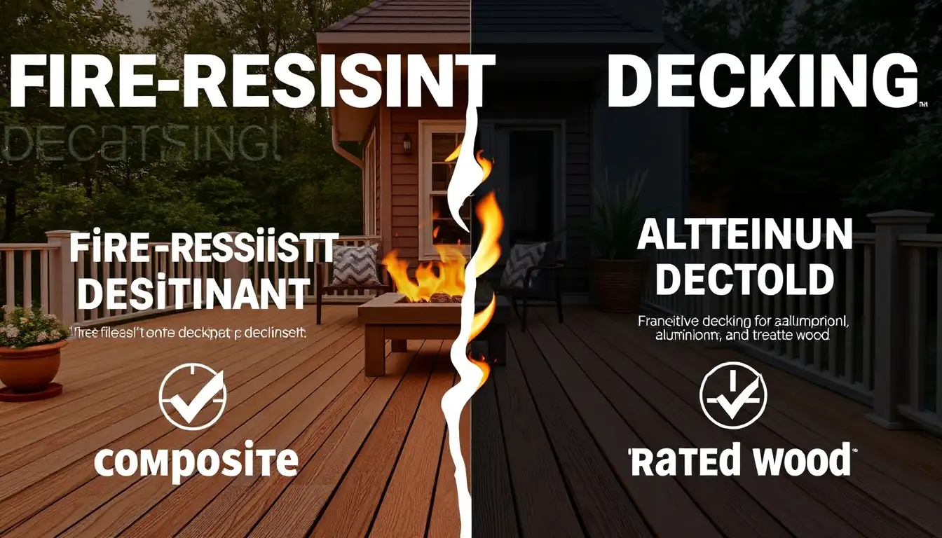  Fire-Resistant Decking for Safety