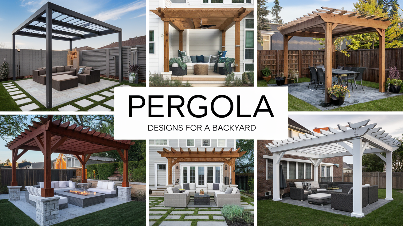 How to Choose the Right Pergola Design for Your Backyard