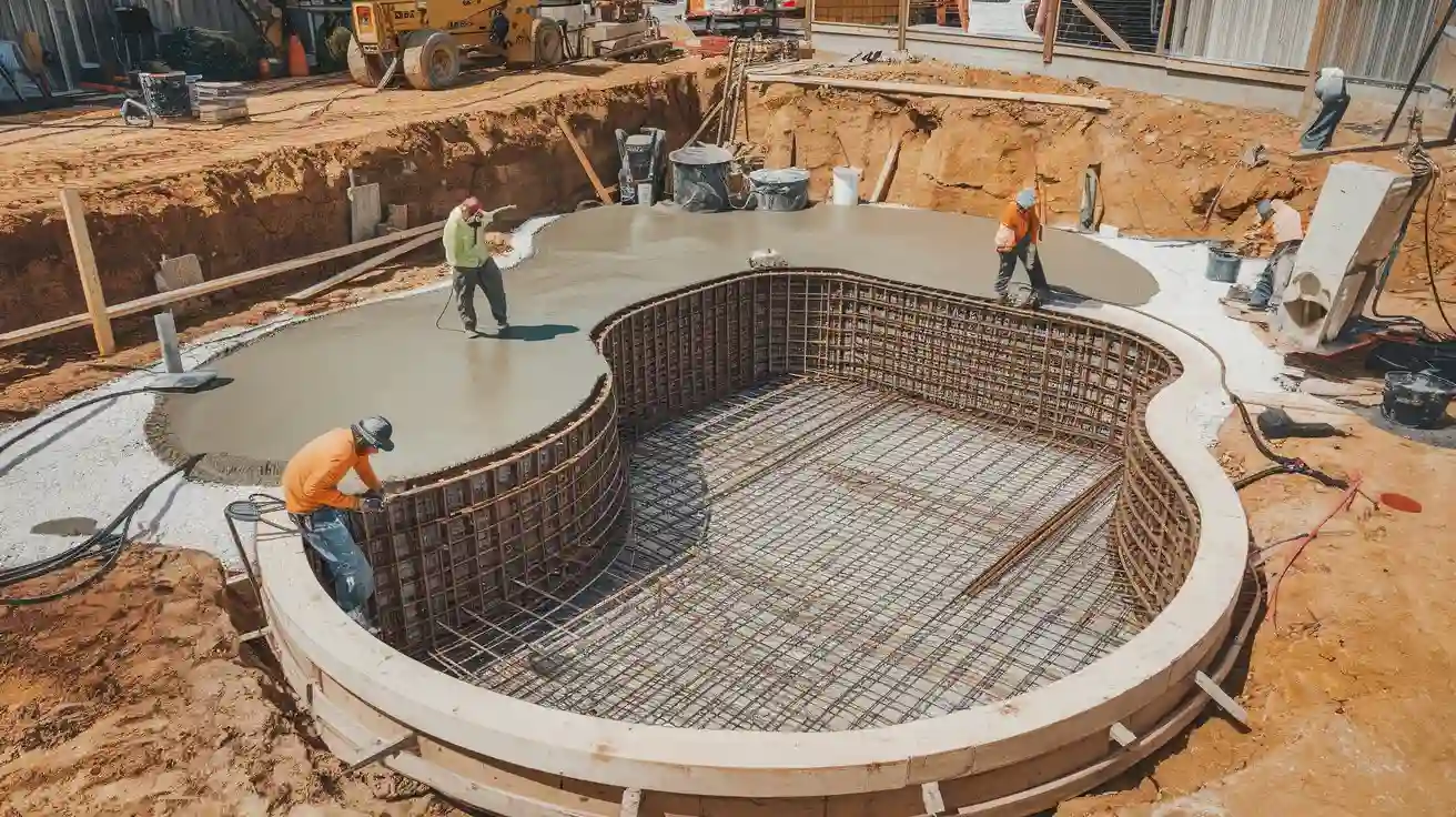 Pool Shell Construction