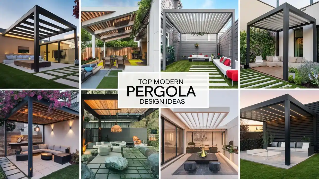 Top Modern Pergola Design Ideas