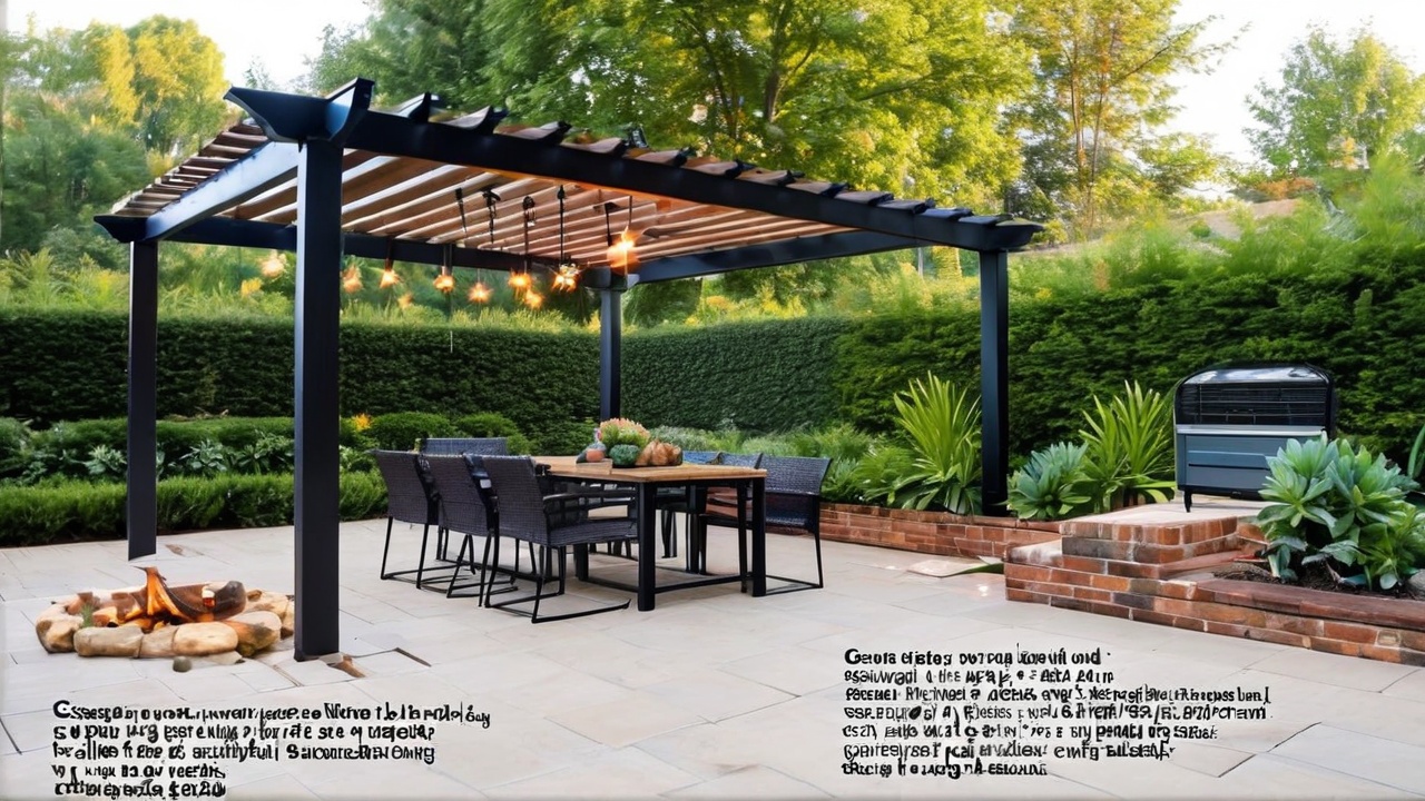 Innovative Pergola Designs for a Stunning Backyard Makeover